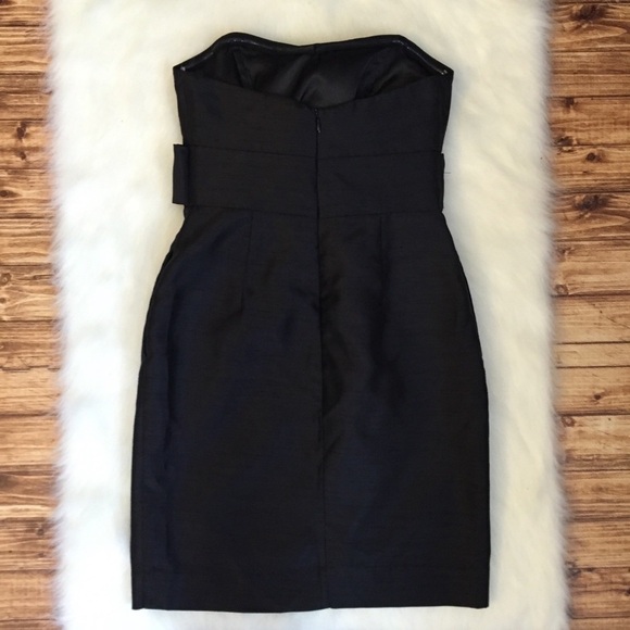 Jenny Yoo Strapless Front Tie Mini Dress - Picture 7 of 9